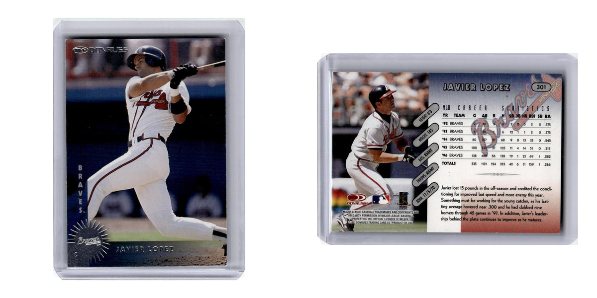 1997 Donruss Javier Lopez Braves #301