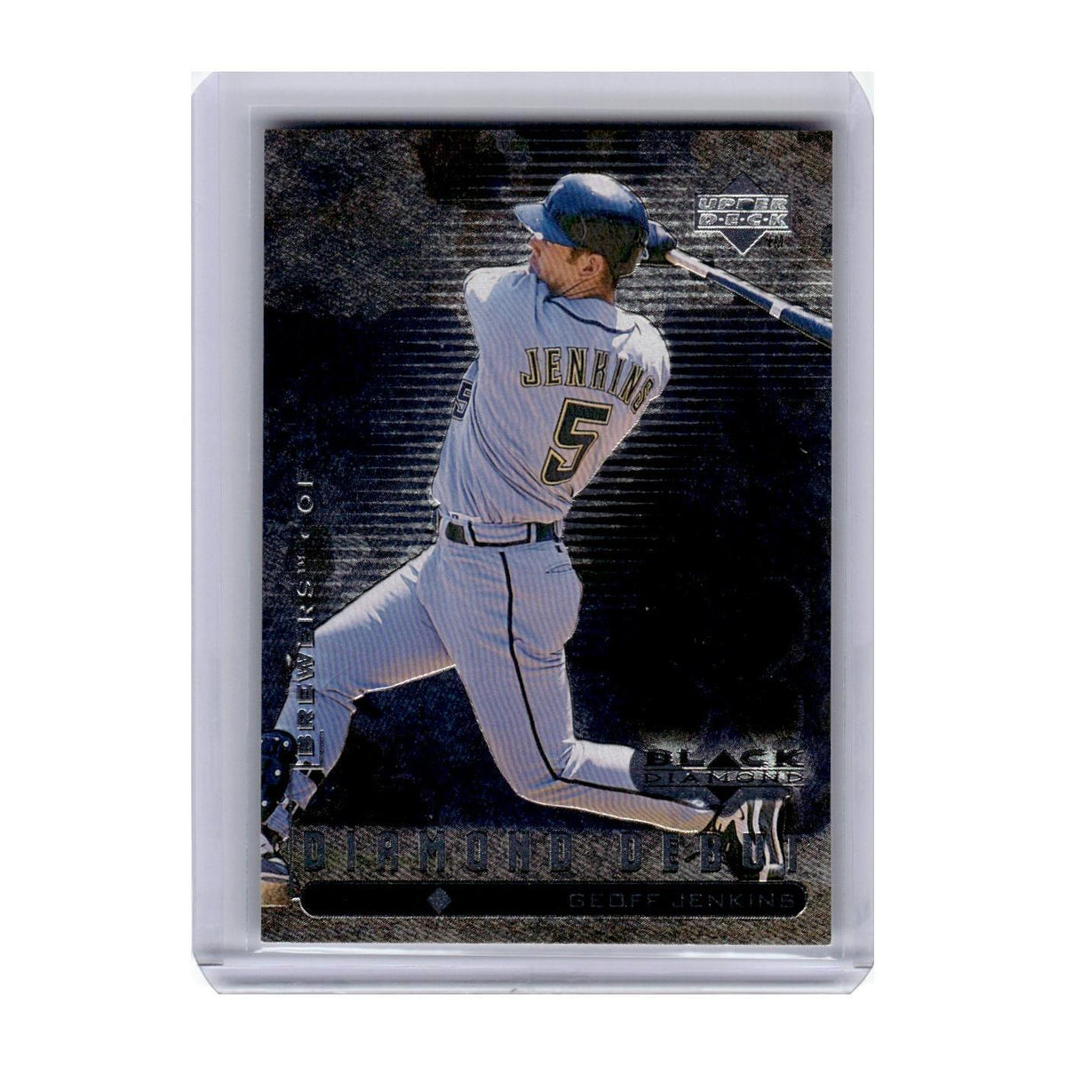 1999 Upper Deck Black Diamond Geoff Jenkins Brewers #106