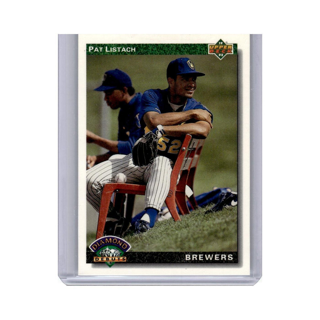 1992 Upper Deck Pat Listach RC Brewers #775