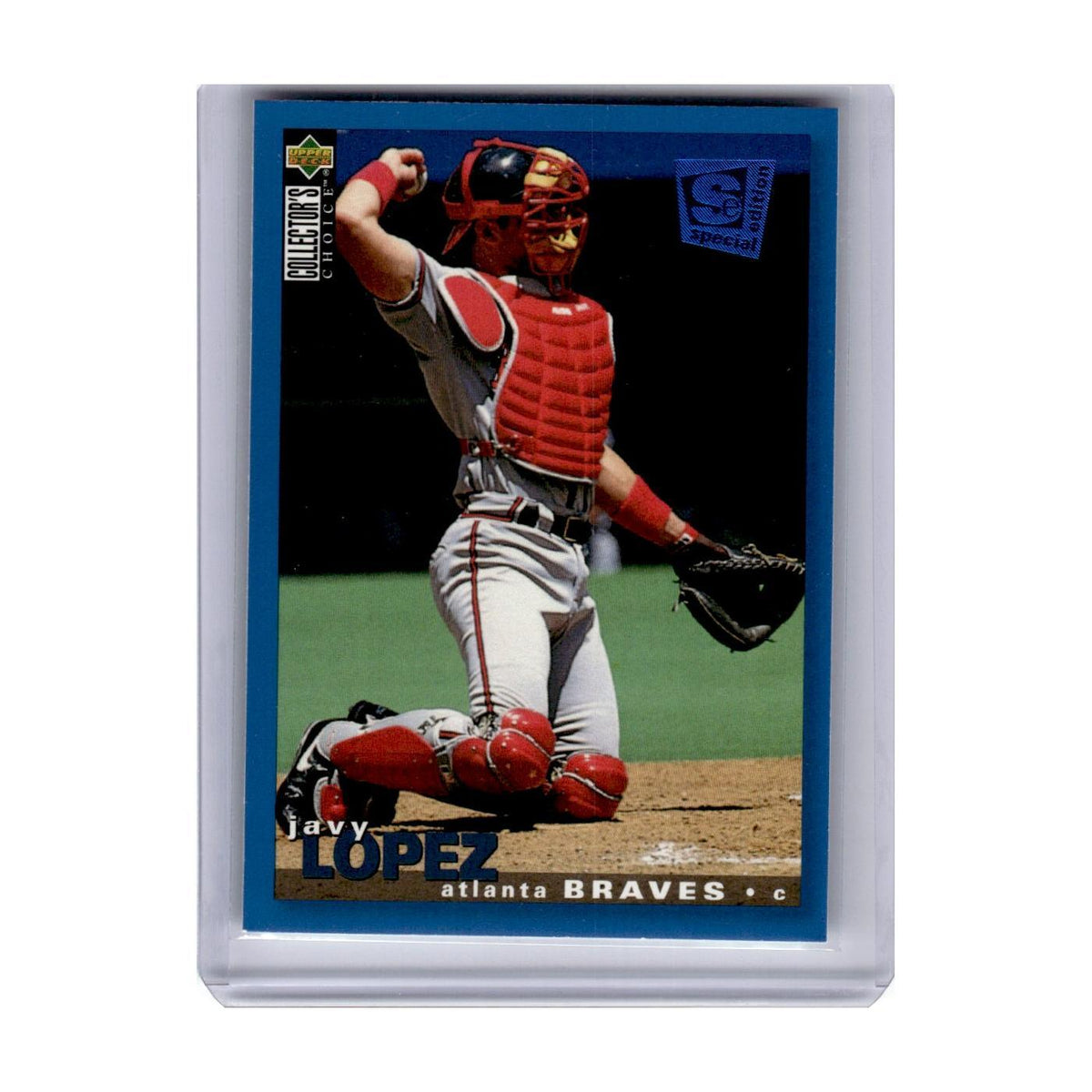 1995 Collector's Choice SE Javy Lopez Braves #63