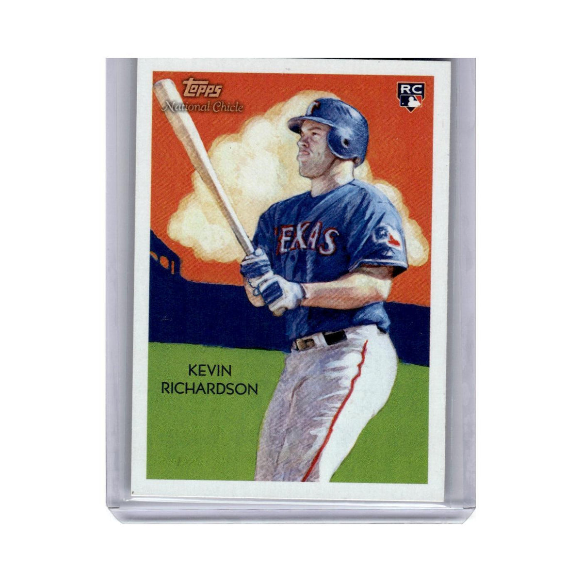 2010 Topps National Chicle Kevin Richardson RC Rangers #261