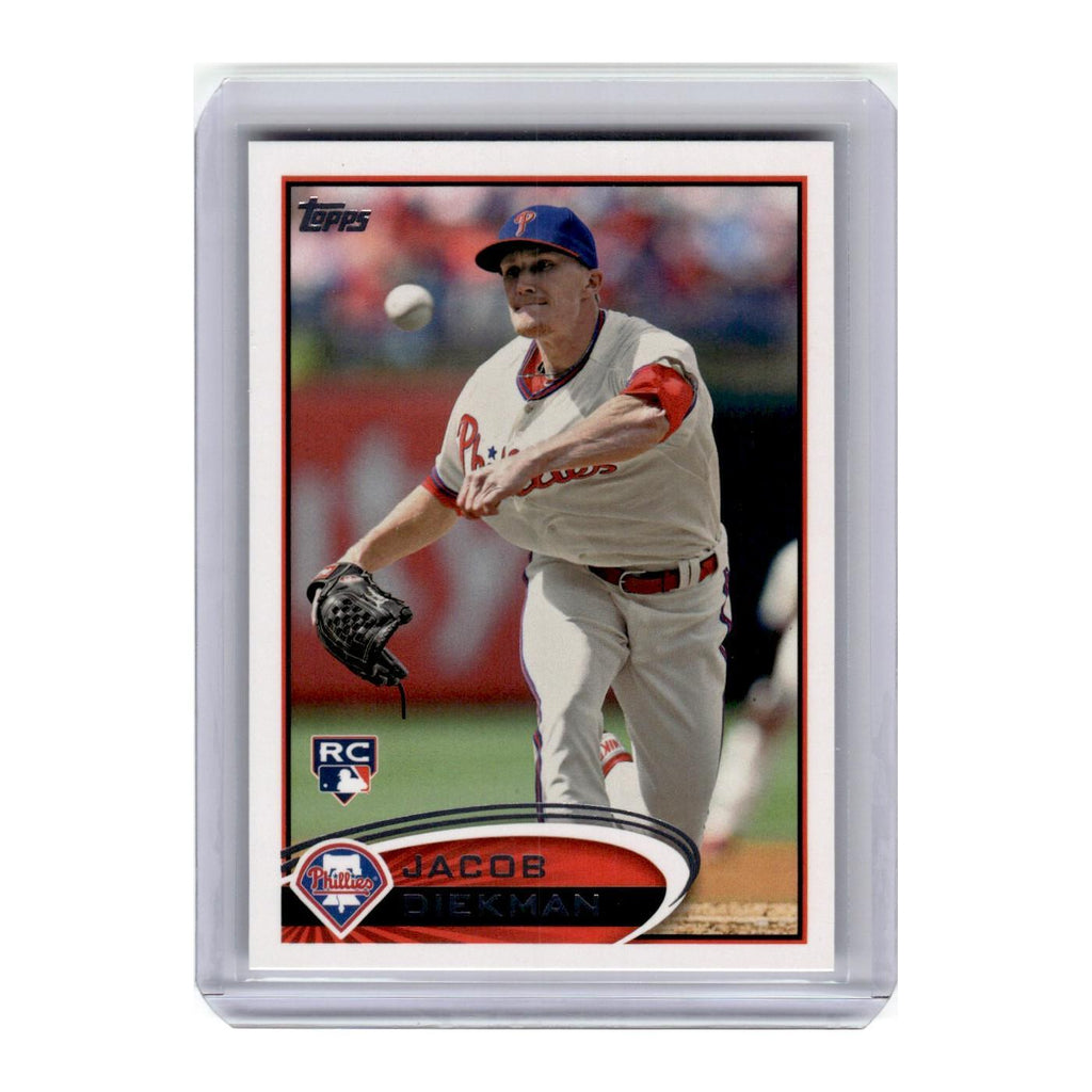 2012 Topps Update Jacob Diekman RC Phillies #US85