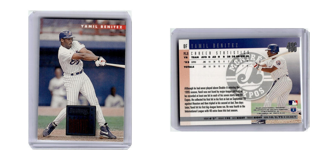 1996 Donruss Yamil Benitez Montreal Expos #486