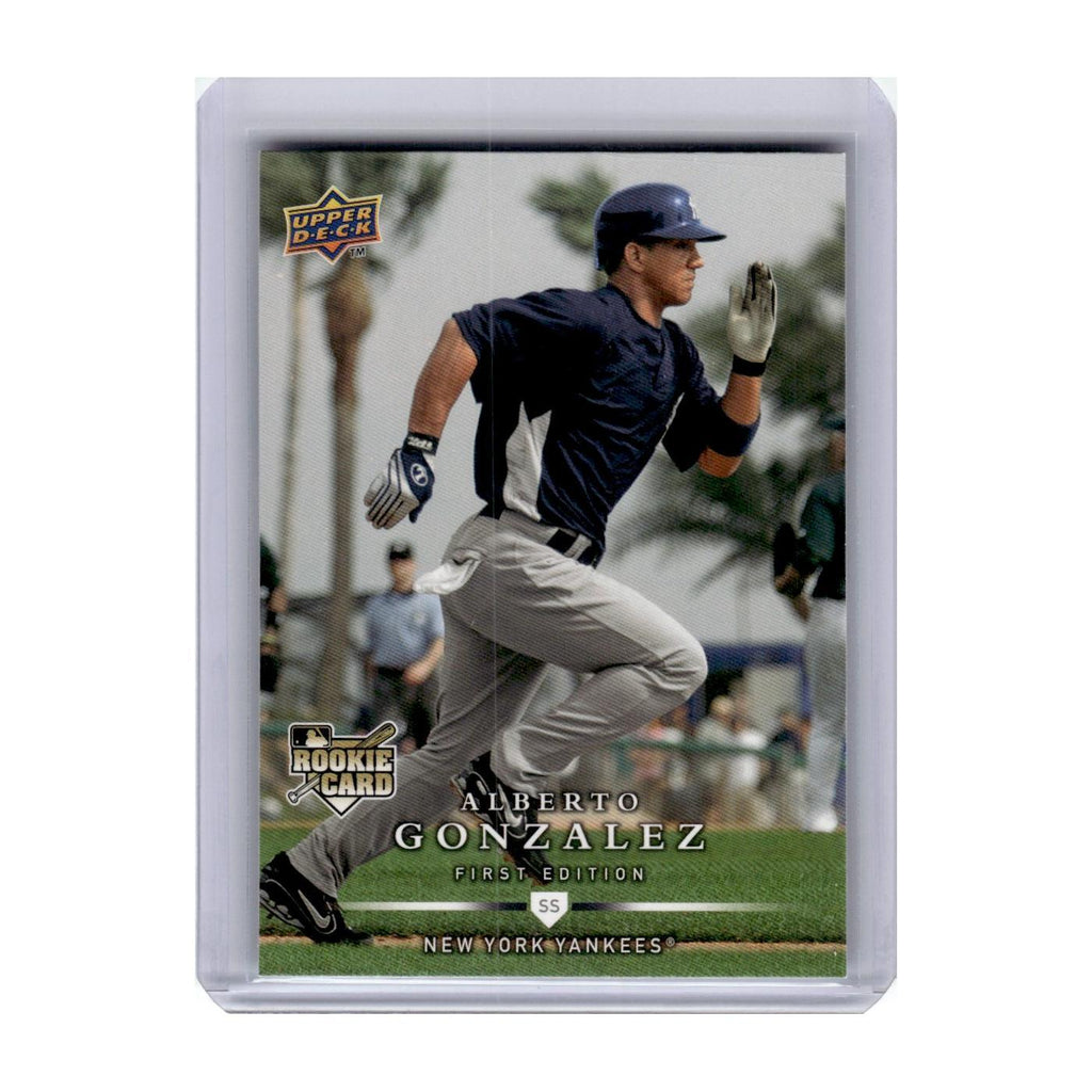 2008 Upper Deck First Edition Alberto Gonzalez RC Yankees #266