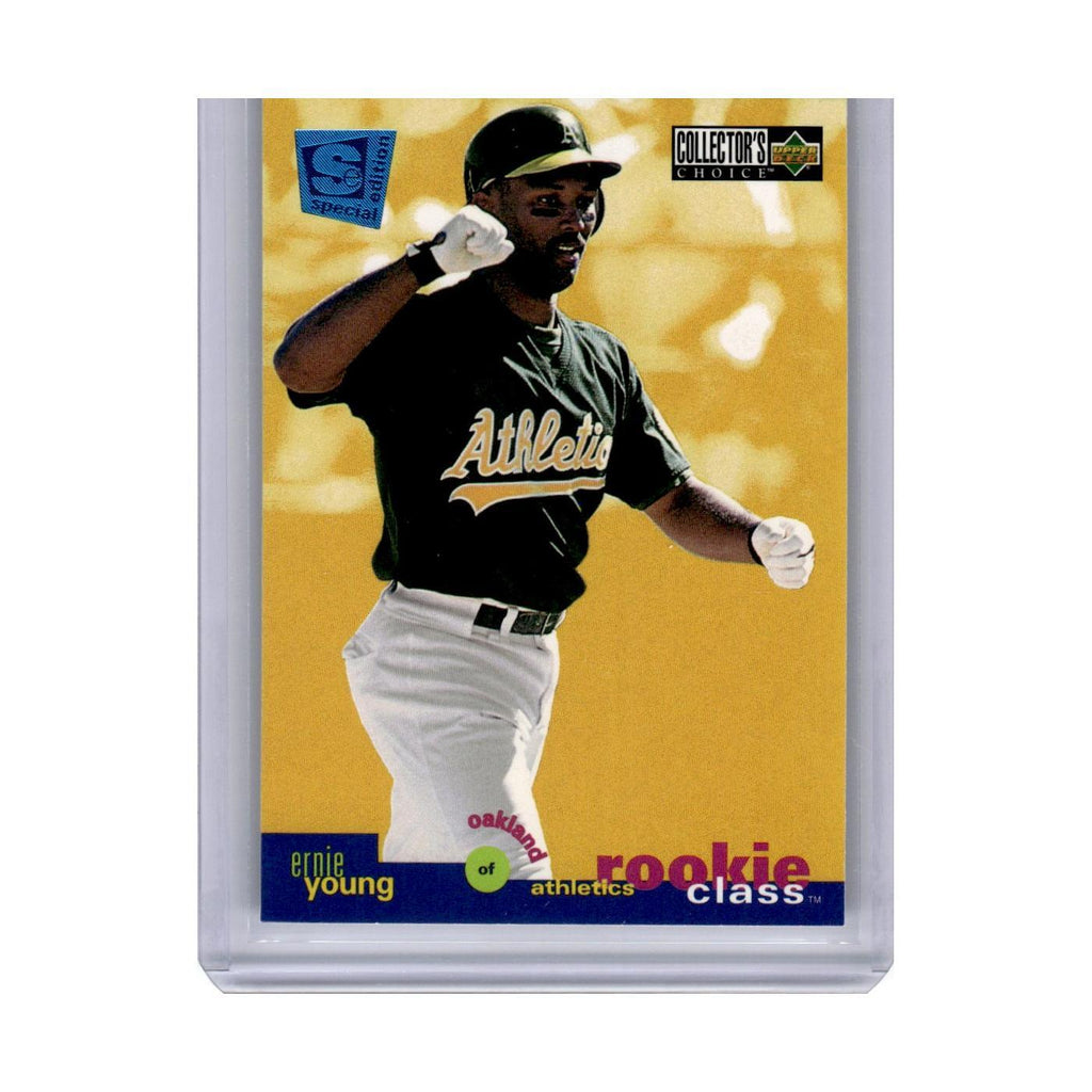 1995 Collector's Choice SE Ernie Young RC Athletics #10