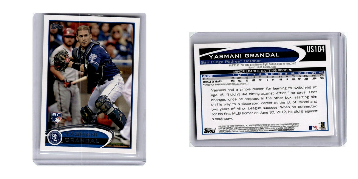2012 Topps Update Yasmani Grandal RC Padres #US104
