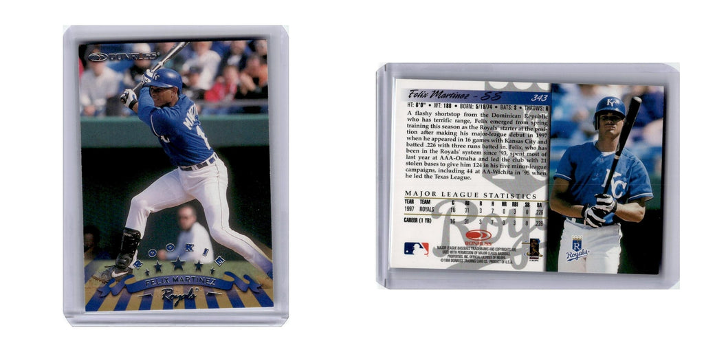 1998 Donruss Felix Martinez Royals #343