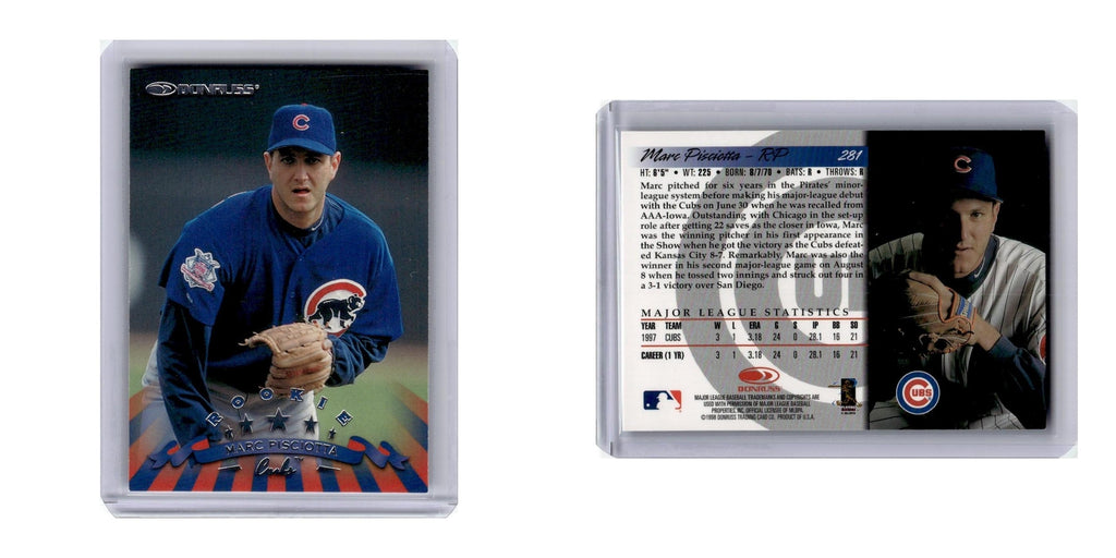 1998 Donruss Marc Pisciotta RC Cubs #281