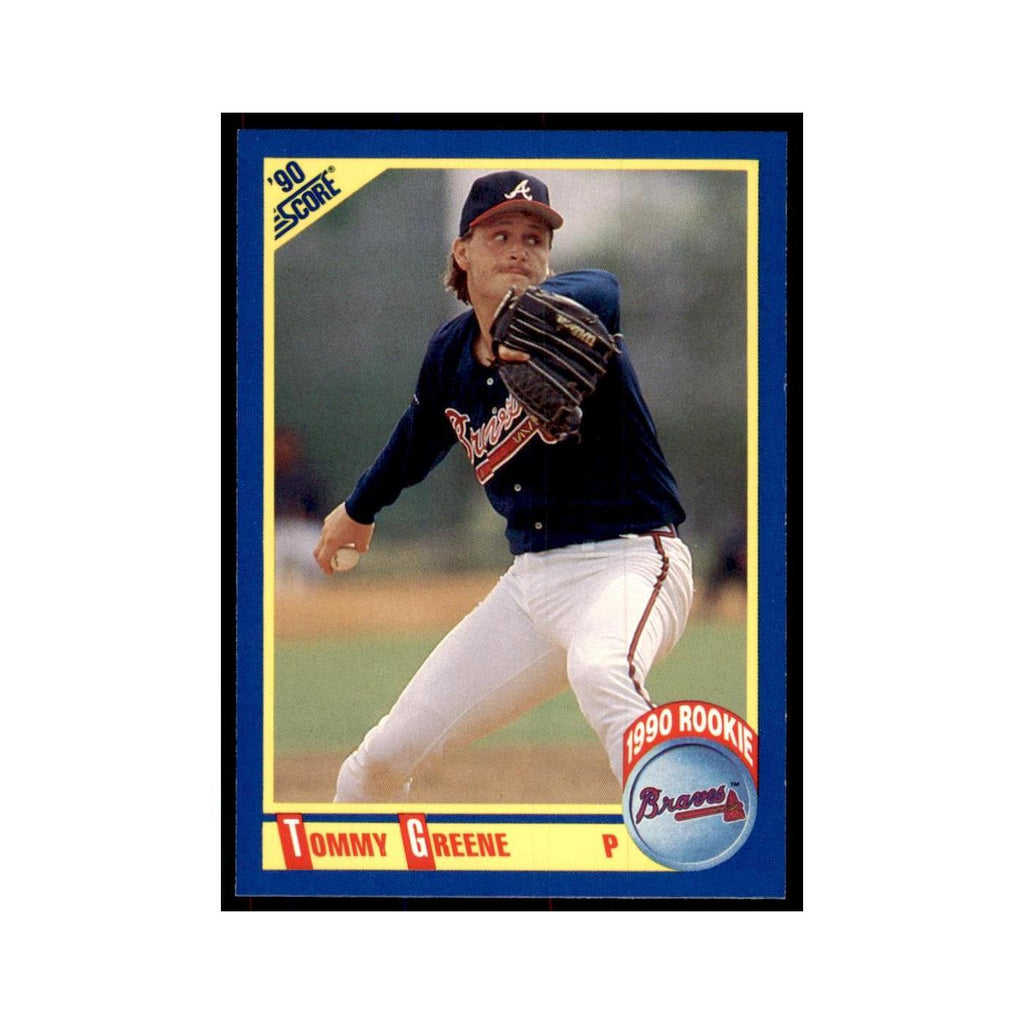 1990 Score Tommy Greene Baseball Cards #640