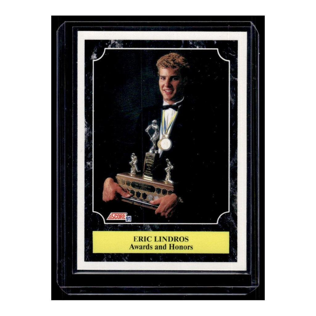 1991 Score Eric Lindros Oshawa Generals #330