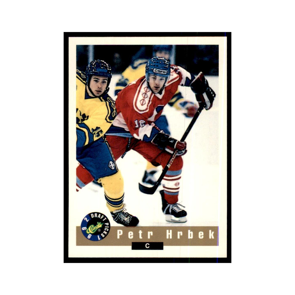 1992 Classic Draft Picks Petr Hrbek Hockey Cards #39