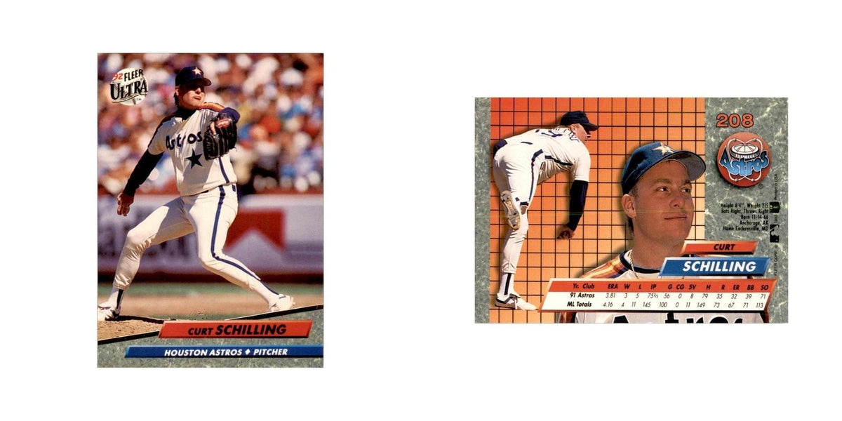 1992 Fleer Ultra Curt Schilling Baseball Cards #208