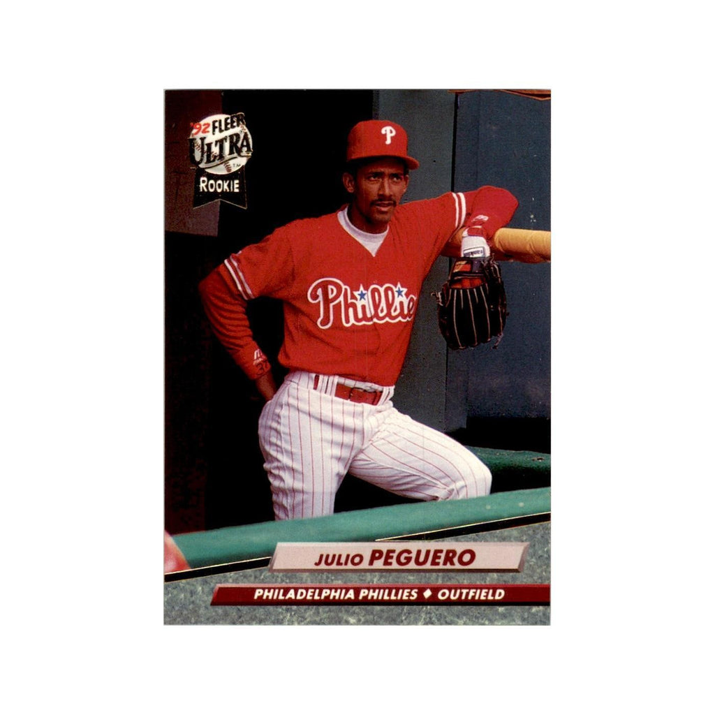 1992 Fleer Ultra Julio Peguero Baseball Cards #547