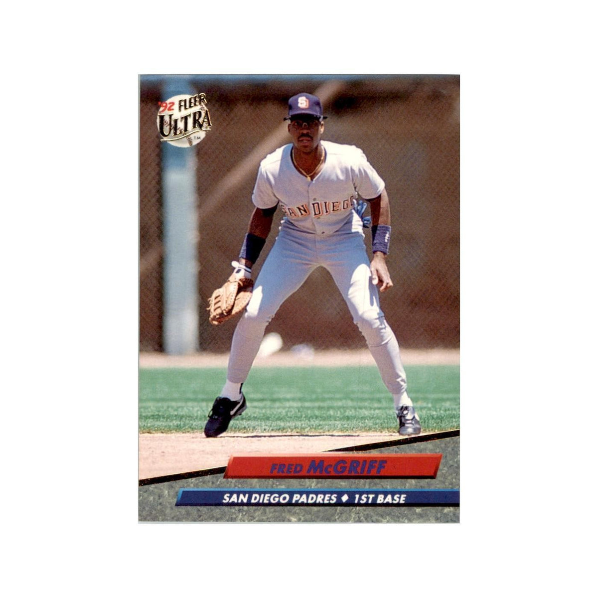 1992 Fleer Ultra Fred McGriff Baseball Cards #282