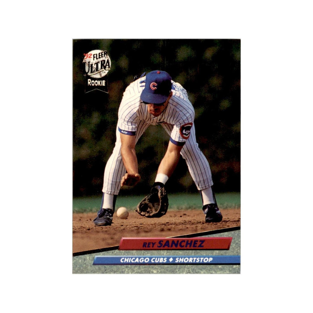 1992 Fleer Ultra Rey Sanchez Baseball Cards #180