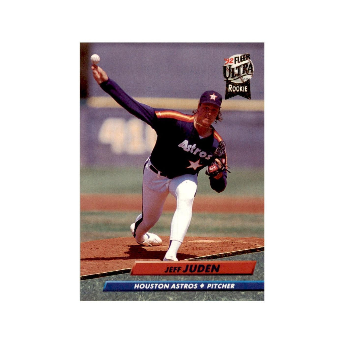 1992 Fleer Ultra Jeff Juden Baseball Cards #492