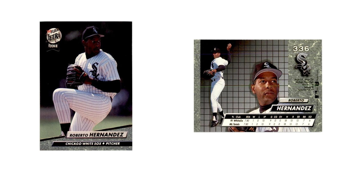 1992 Fleer Ultra Roberto Hernandez RC Baseball Cards #336