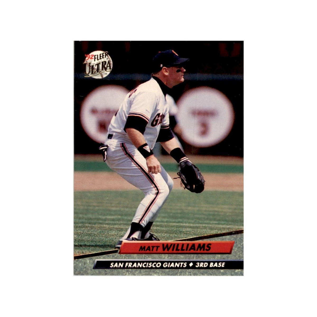1992 Fleer Ultra Matt Williams Baseball Cards #296