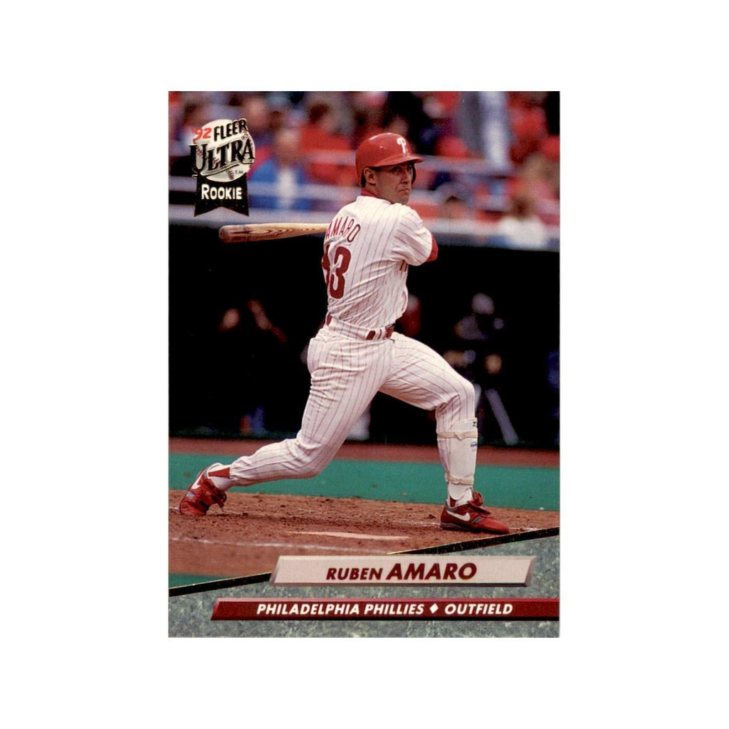 1992 Fleer Ultra Ruben Amaro Baseball Cards #540