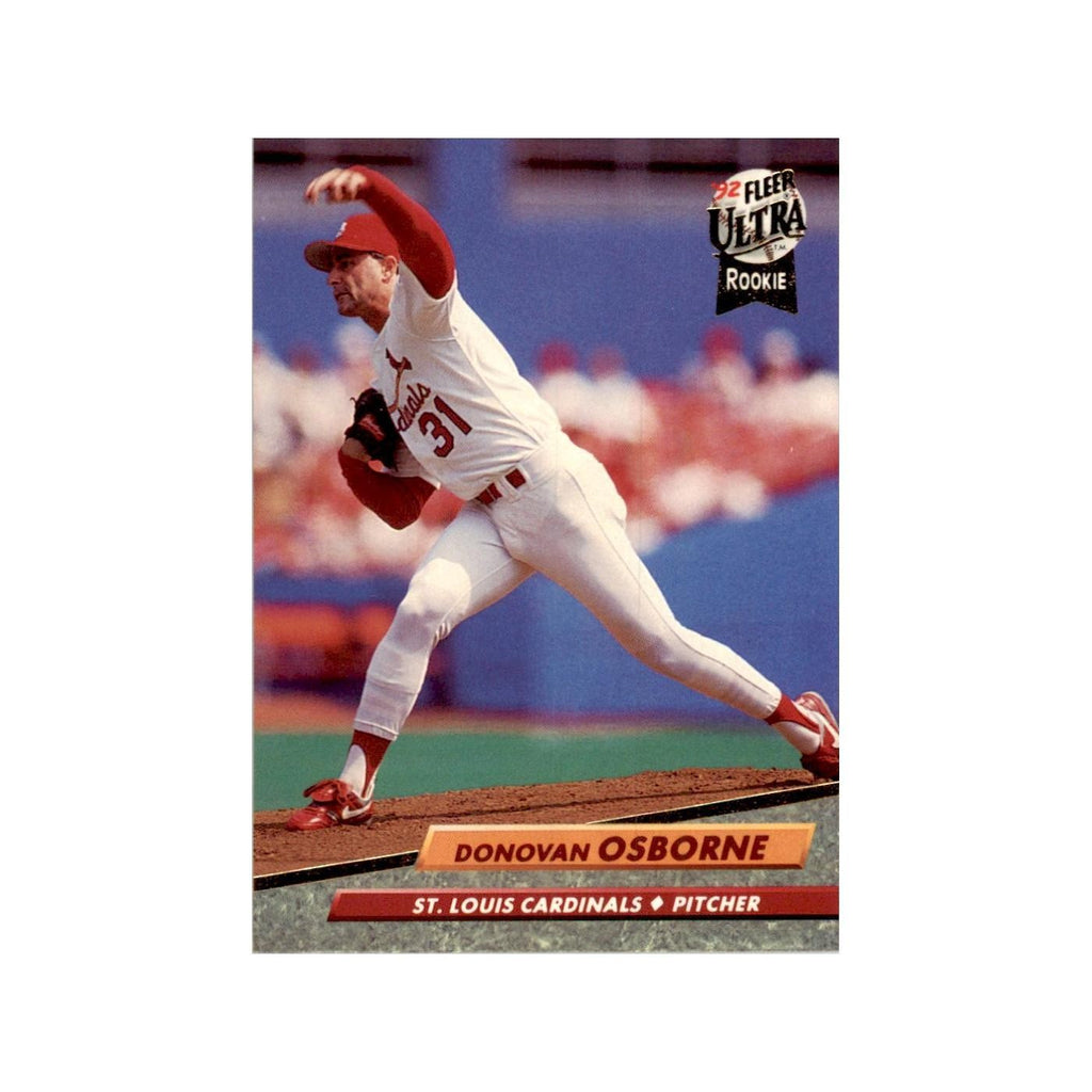 1992 Fleer Ultra Donovan Osborne Baseball Cards #570