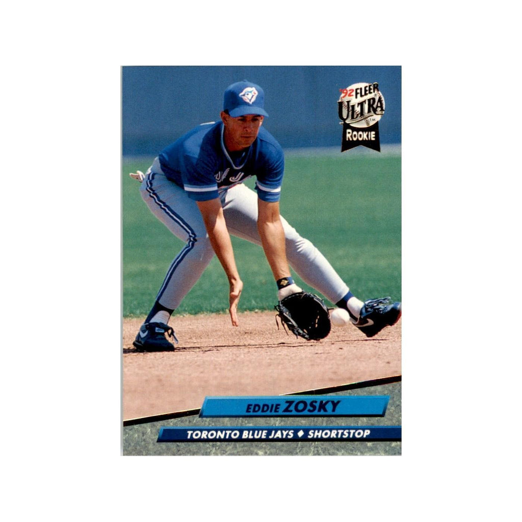 1992 Fleer Ultra Eddie Zosky RC Baseball Cards #156