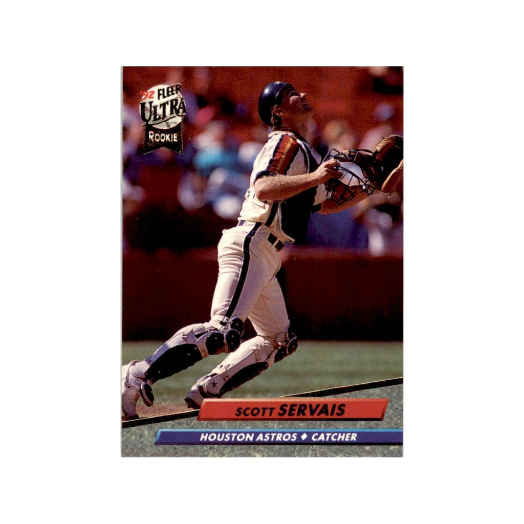 1992 Fleer Ultra Scott Servais Baseball Cards #496