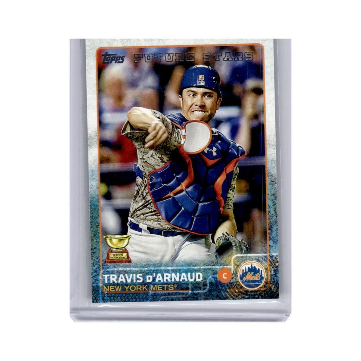 Travis d'Arnaud 2015 Topps #544 New York Mets Baseball Card NM