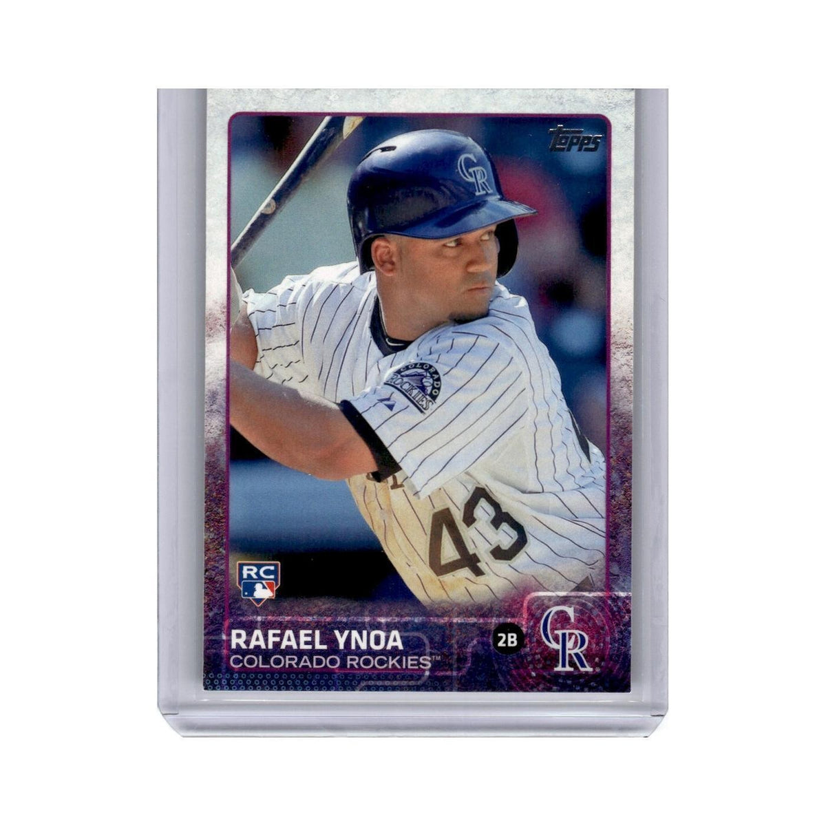 Rafael Ynoa Rookie 2015 Topps #695 Colorado Rockies Baseball Card NM