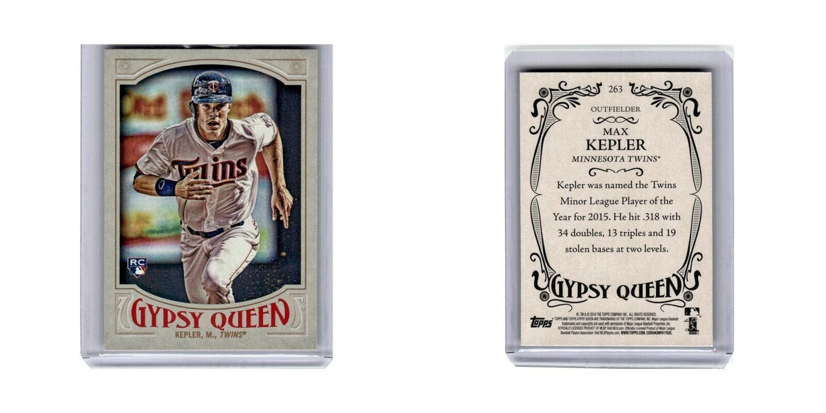 Max Kepler Rookie 2016 Topps Gypsy Queen #263 Minnesota Twins Baseball Card NM