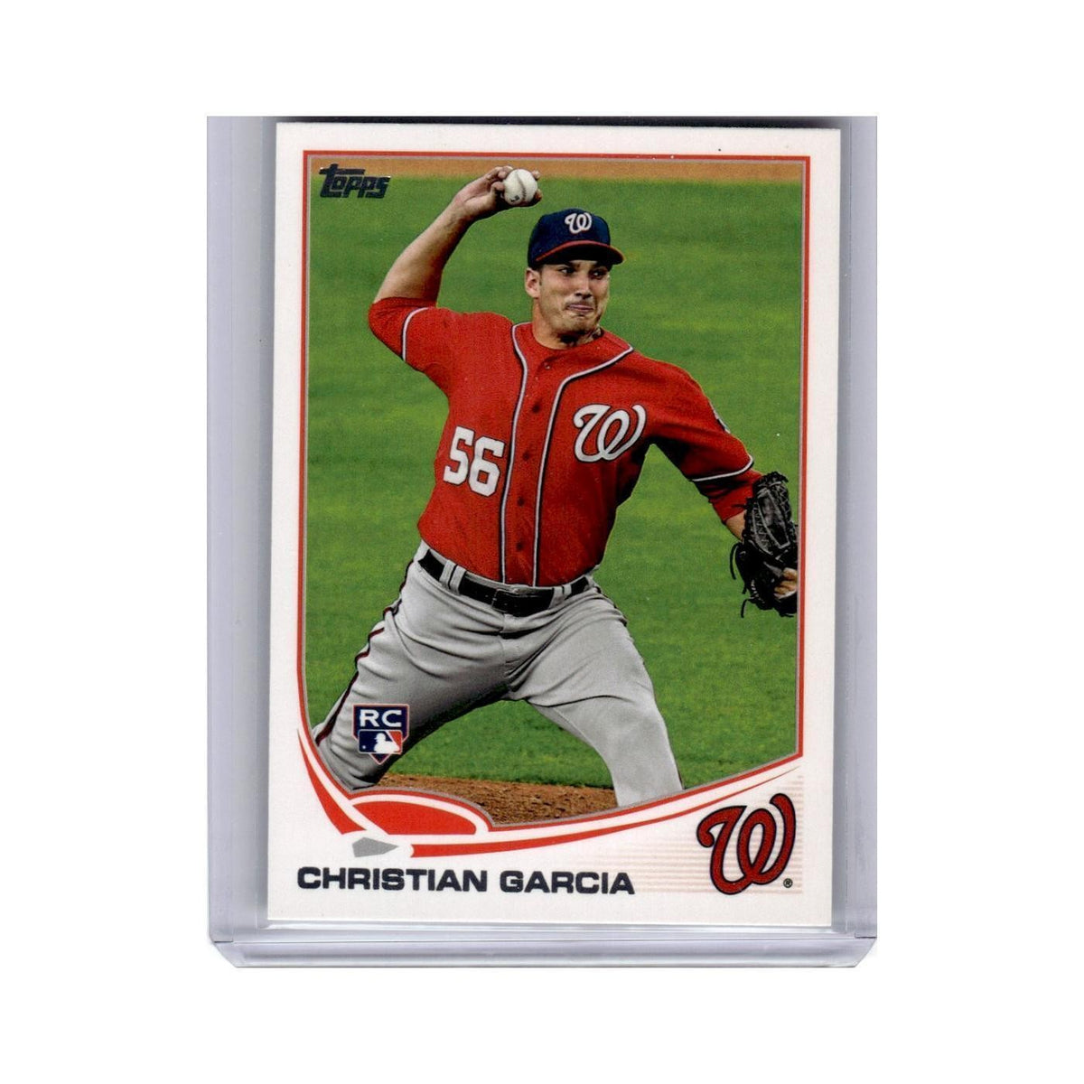 Christian Garcia Rookie 2013 Topps #278 Washington Nationals Baseball Card NM