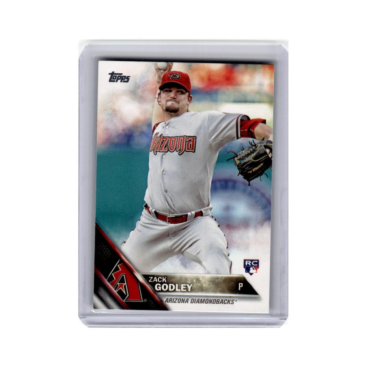 Zack Godley Rookie 2016 Topps #290 Arizona Diamondbacks Baseball Card NM