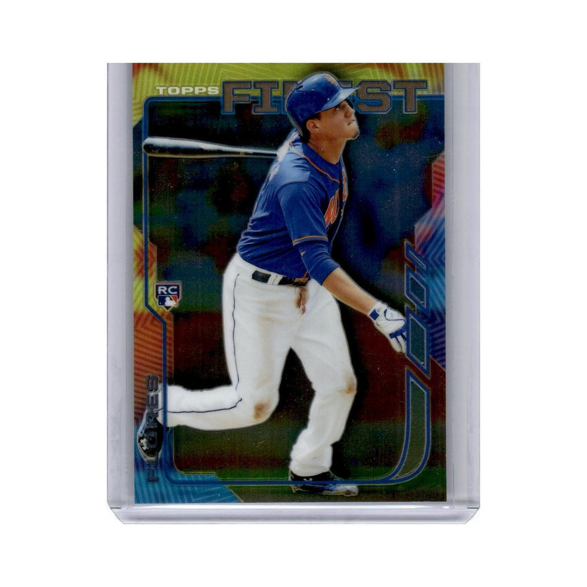Wilmer Flores Rookie 2014 Finest #98 New York Mets Baseball Card NM