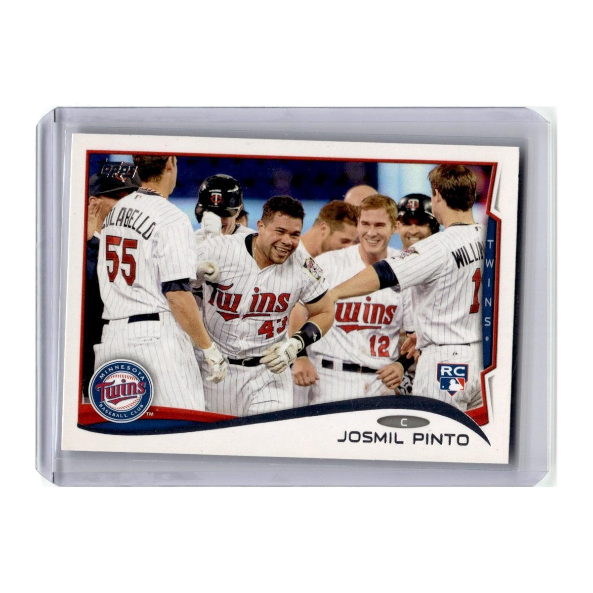Josmil Pinto Rookie 2014 Topps #162 Minnesota Twins Baseball Card NM