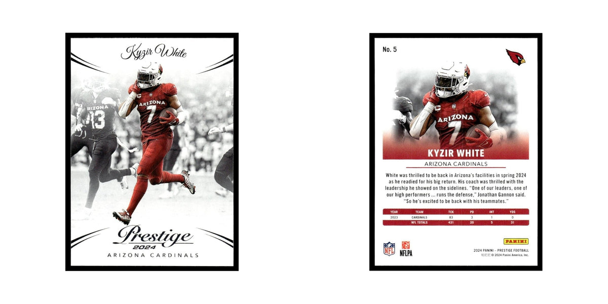 Kyzir White 2024 Panini Prestige #5 Arizona Cardinals Football Card NM