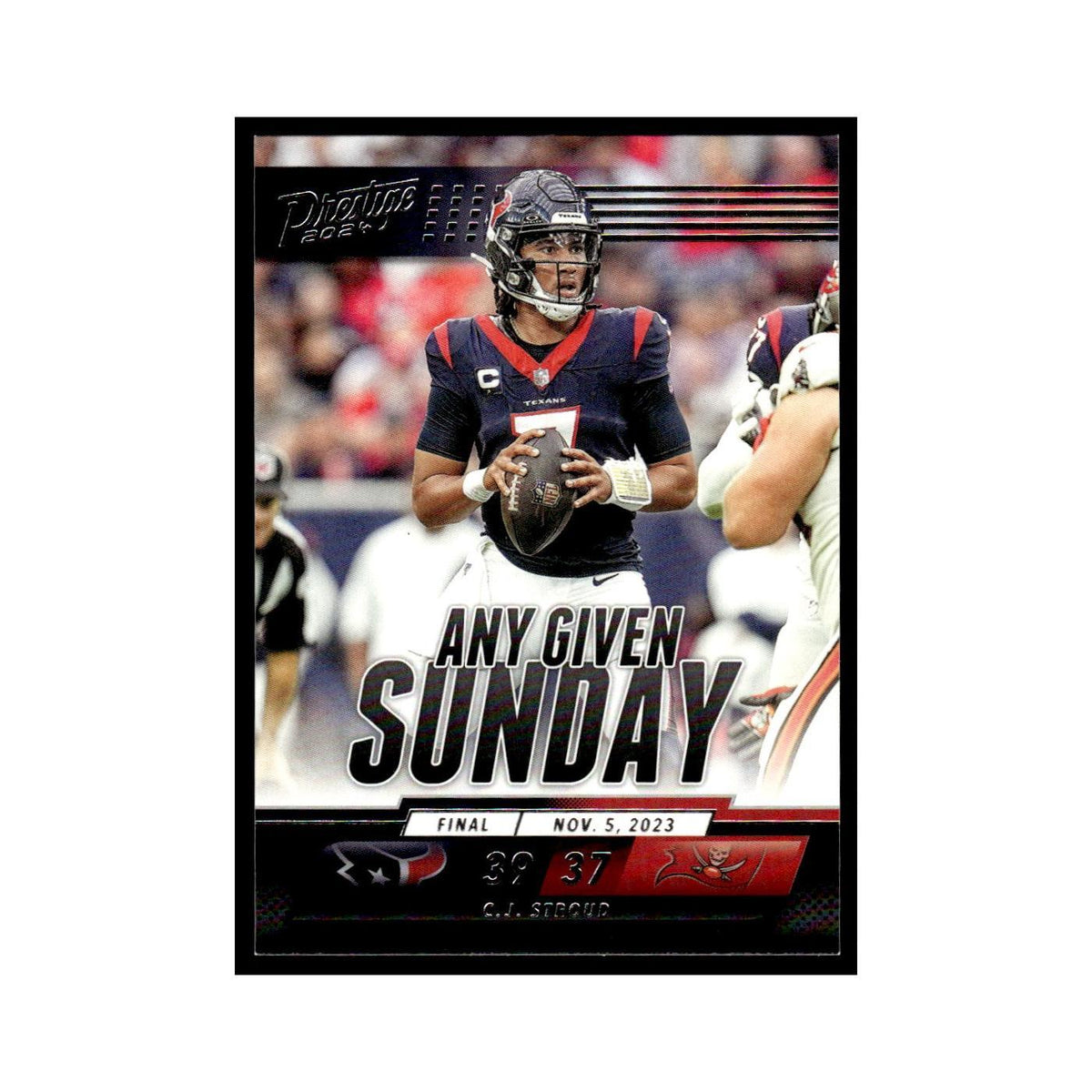 C.J. Stroud 2024 Panini Prestige #AGS-CSD Houston Texans Football Card NM