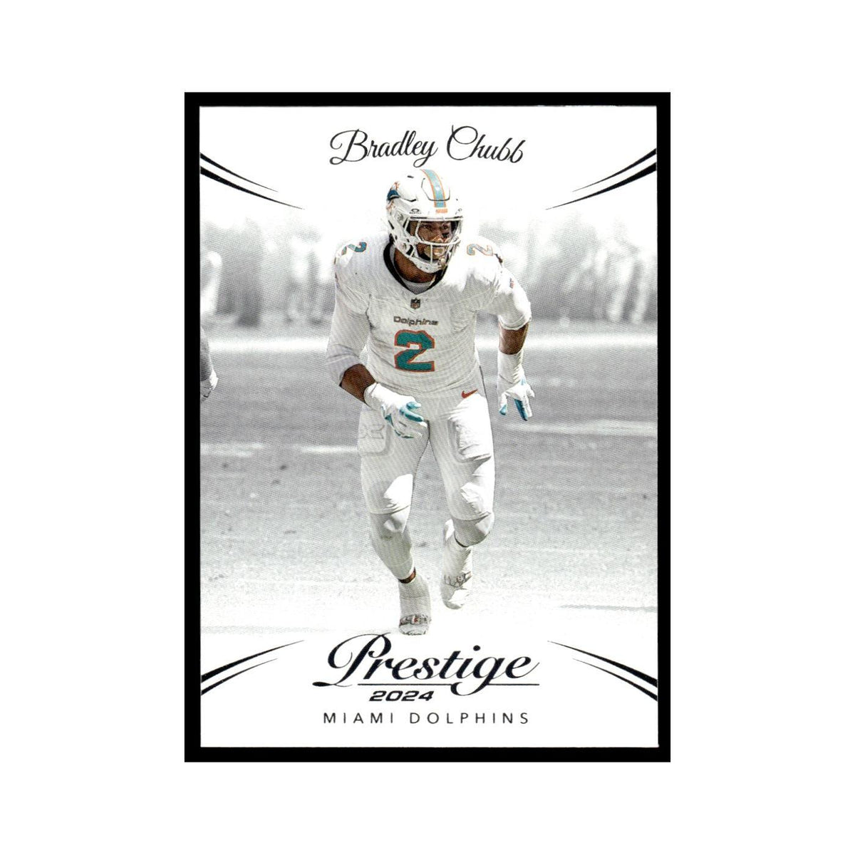 Bradley Chubb 2024 Panini Prestige #188 Miami Dolphins Football Card NM