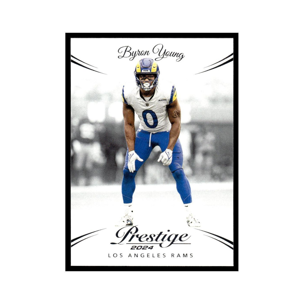 Byron Young 2024 Panini Prestige #178 Los Angeles Rams Football Card NM