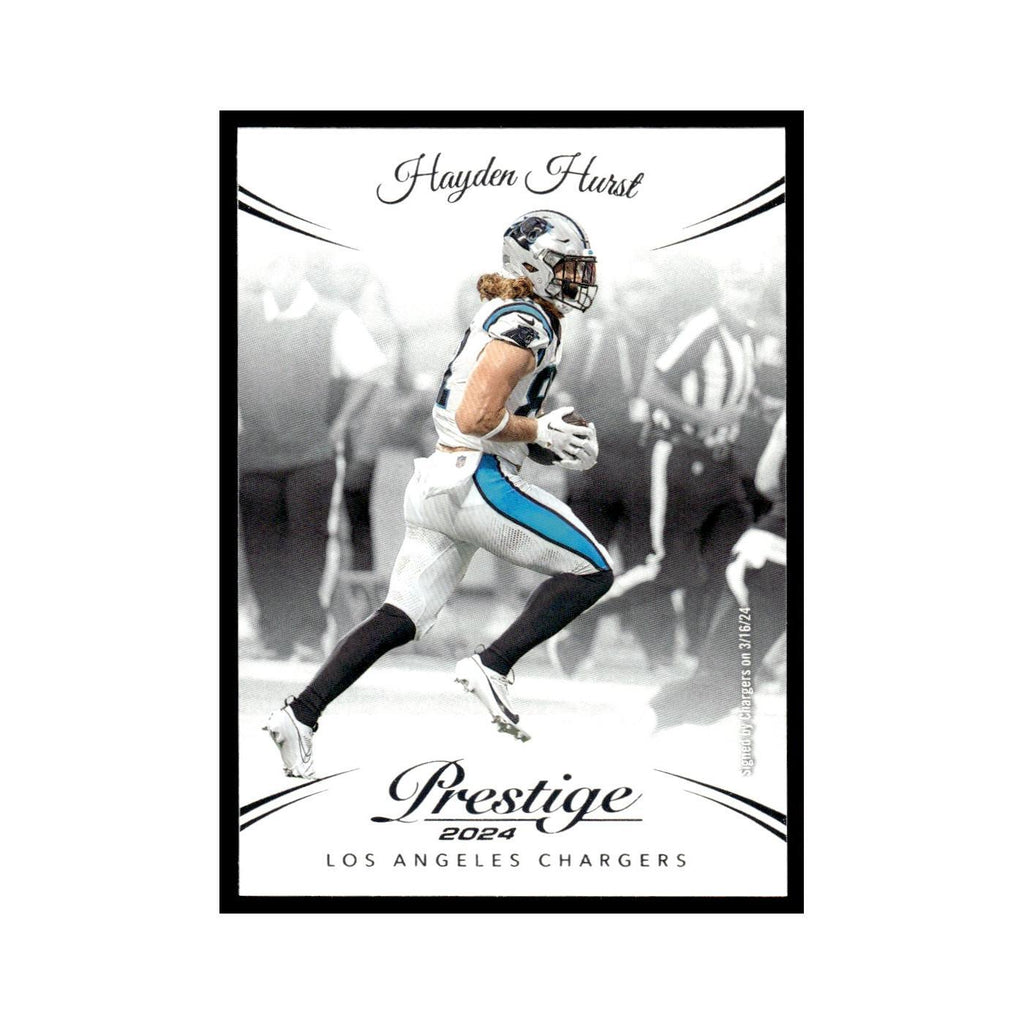 Hayden Hurst 2024 Panini Prestige #168 Los Angeles Chargers Football Card NM