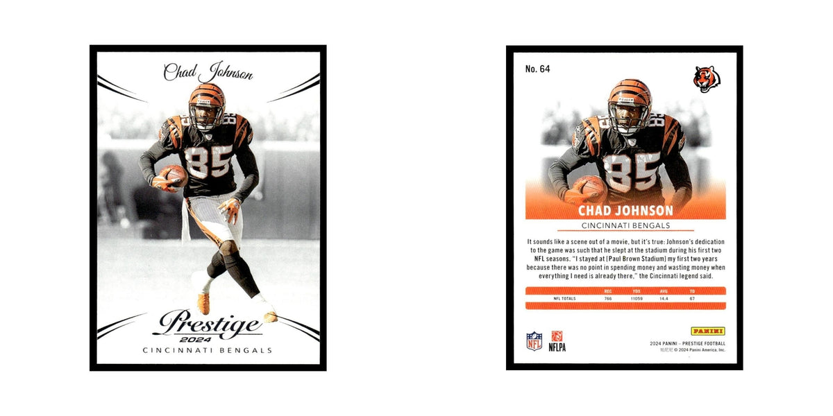 Chad Johnson 2024 Panini Prestige #64 Cincinnati Bengals Football Card NM