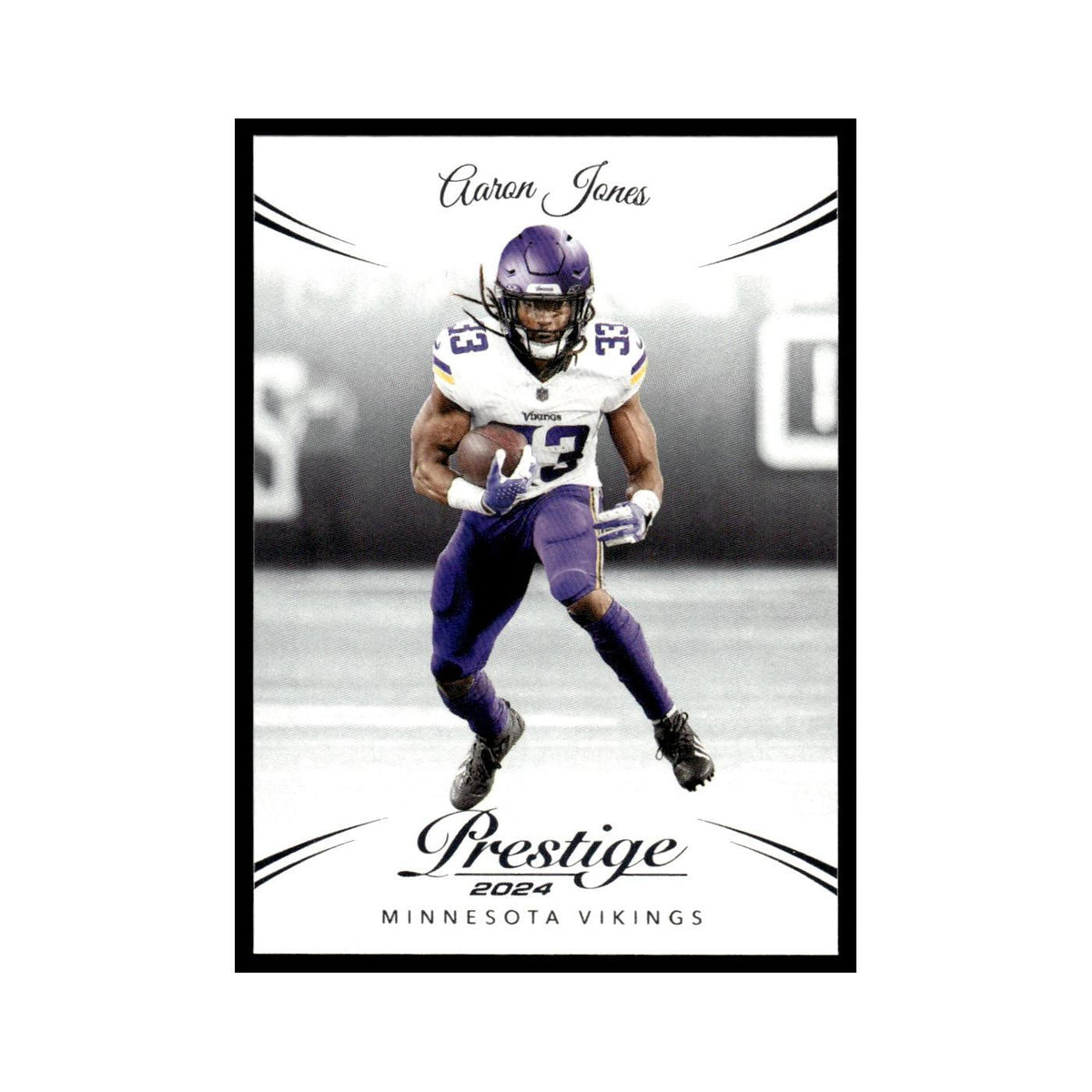 Aaron Jones 2024 Panini Prestige #193 Minnesota Vikings Football Card NM