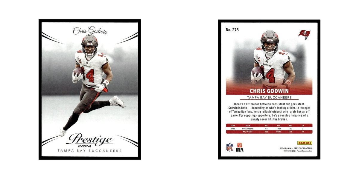 Chris Godwin 2024 Panini Prestige #278 Tampa Bay Buccaneers Football Card NM