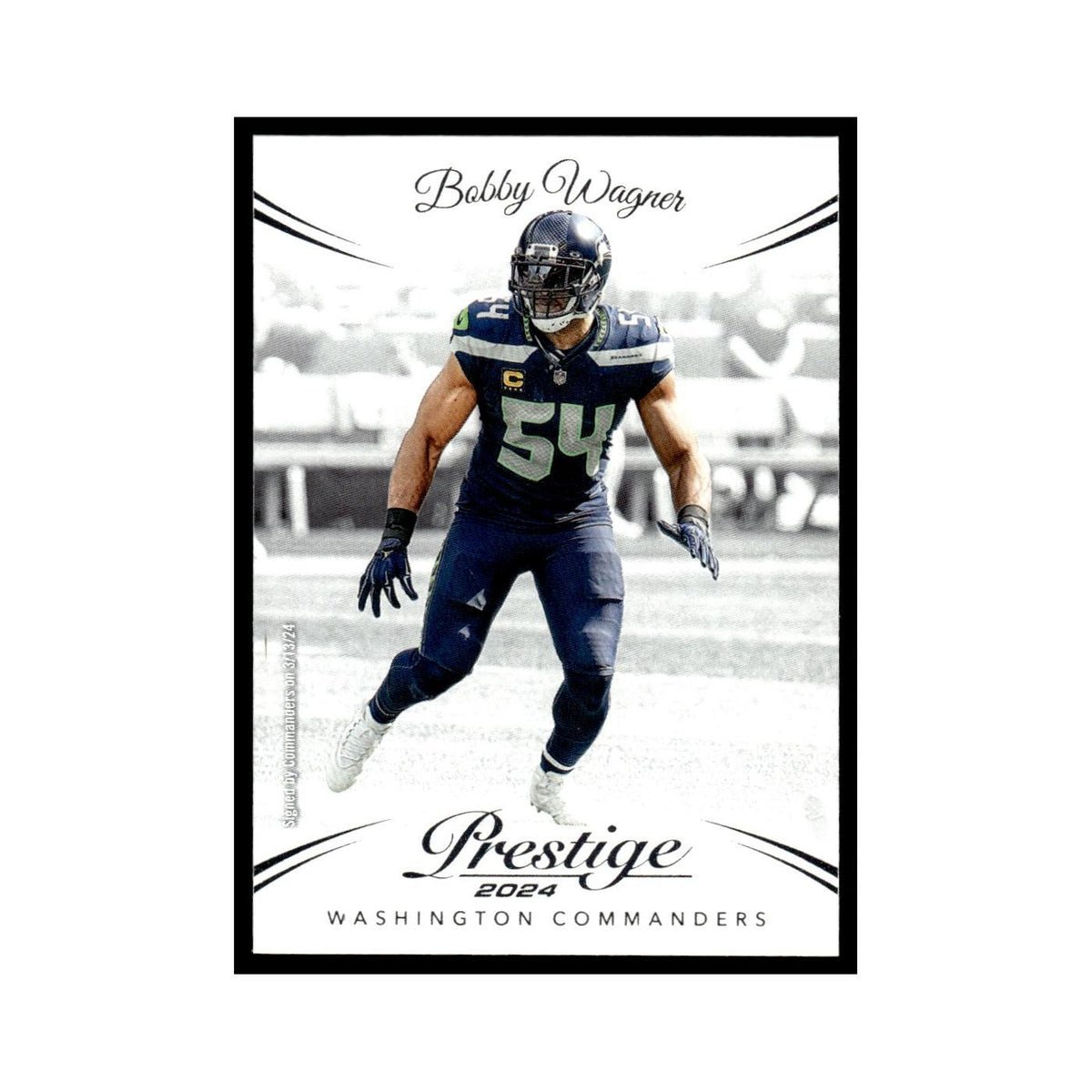 Bobby Wagner 2024 Panini Prestige #298 Washington Commanders Football Card NM