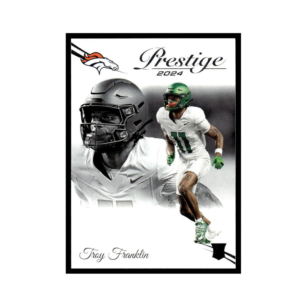 Troy Franklin 2024 Panini Prestige #328 Denver Broncos Football Card NM