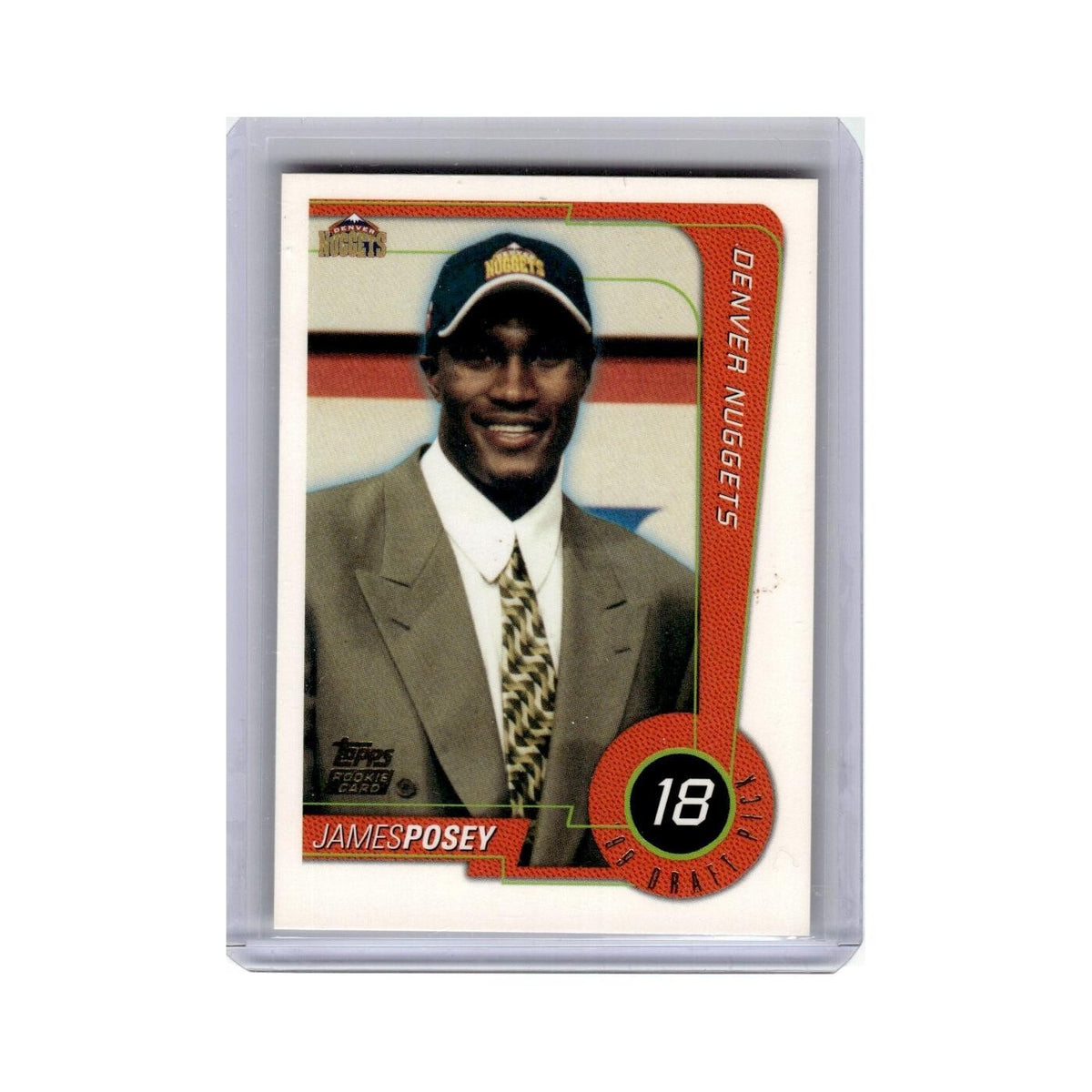 James Posey 1999 Topps #119 Denver Nuggets Basketball Card NM
