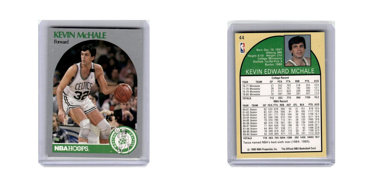 Kevin McHale 1990 Hoops #44 Boston Celtics Basketball Card NM