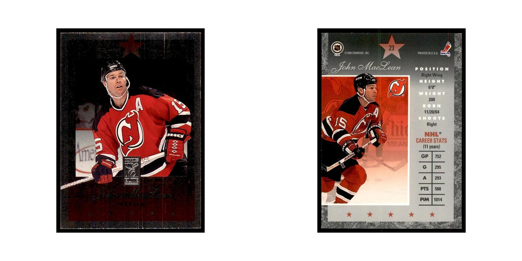 1996 Donruss Elite John MacLean Hockey Cards #23