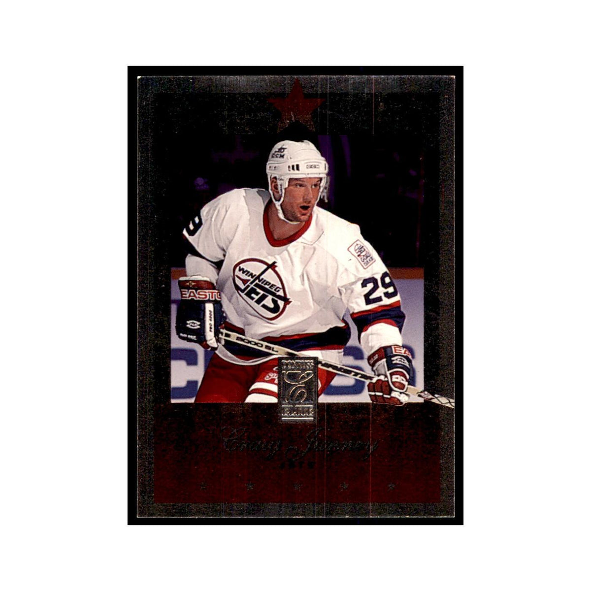 1996 Donruss Elite Craig Janney Hockey Cards #33