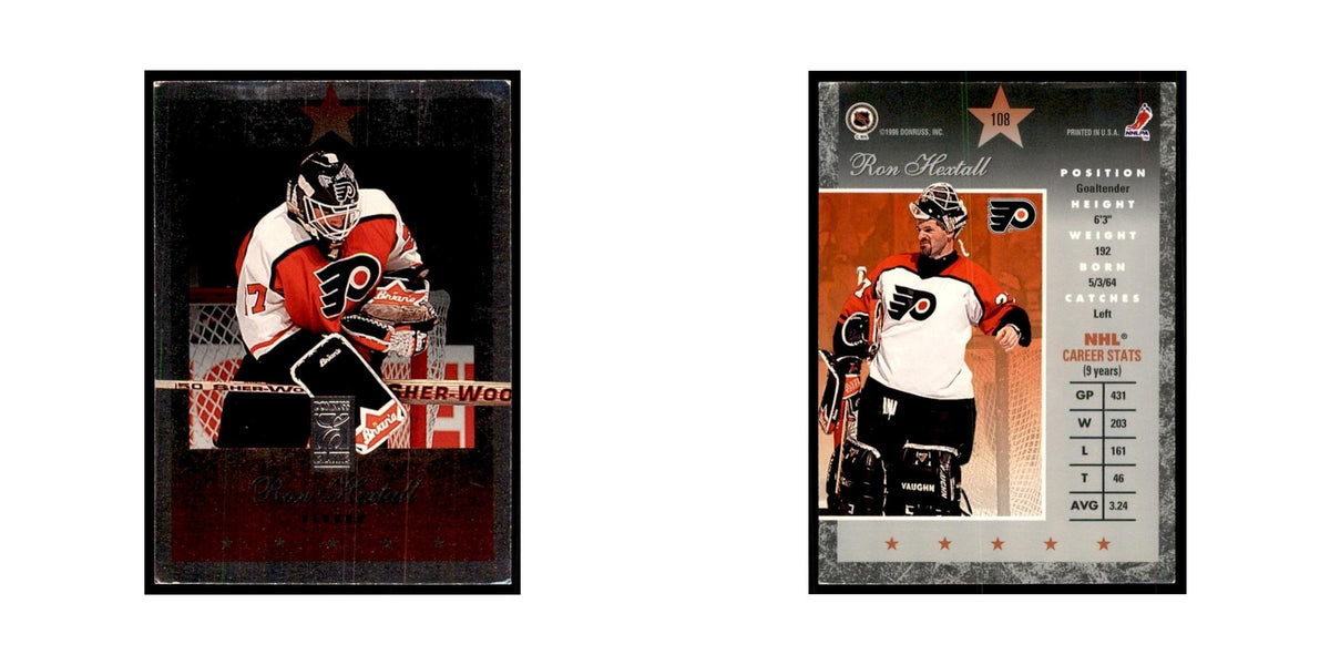 1996 Donruss Elite Ron Hextall Hockey Cards #108