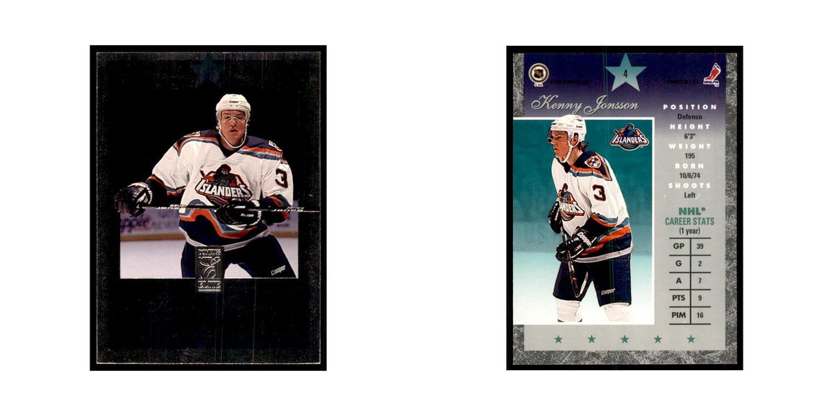1996 Donruss Elite Kenny Jonsson Hockey Cards #4