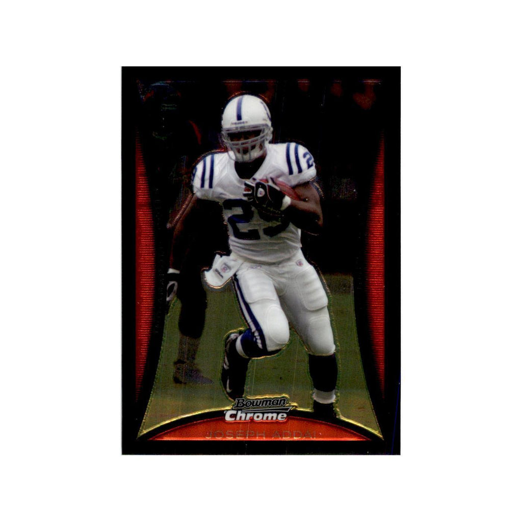 2008 Bowman Chrome Joseph Addai Football Cards #145